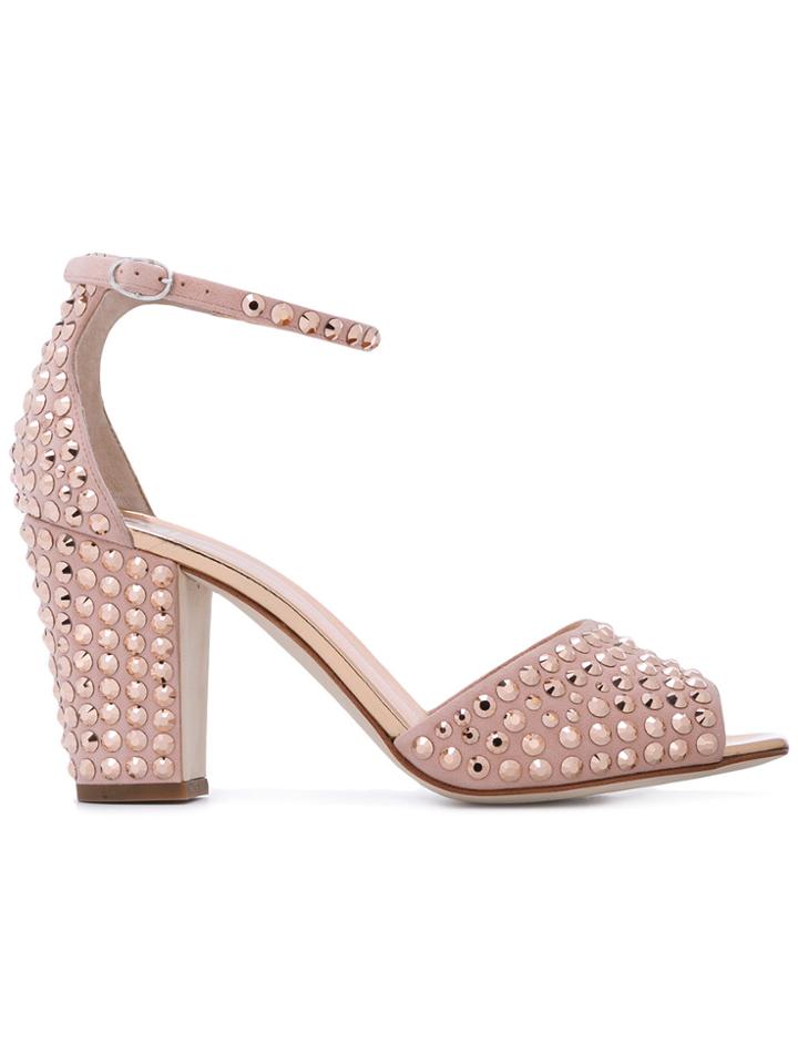 Giuseppe Zanotti Design Soon Disco Sandals - Nude & Neutrals