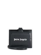 Palm Angels Strap Logo Card Holder - Black