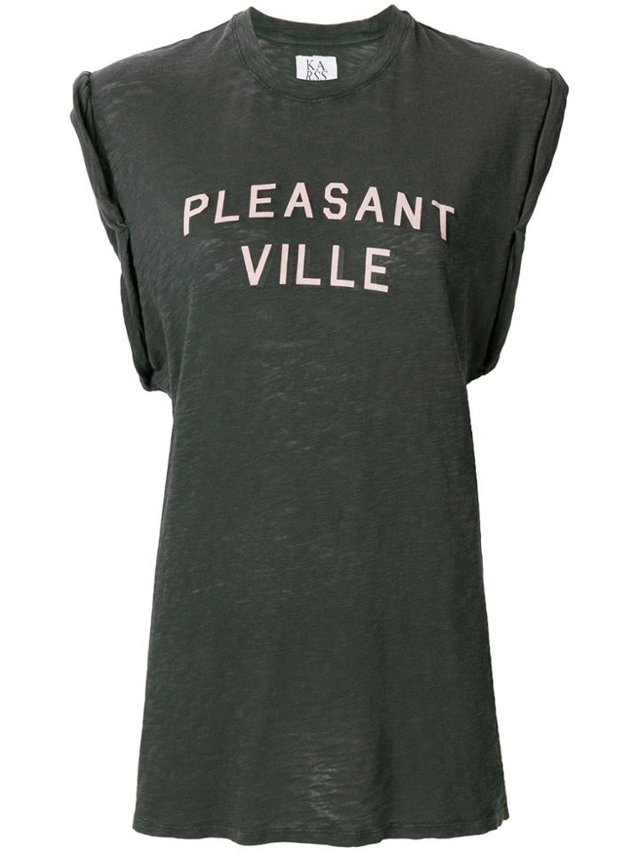 Zoe Karssen Pleasant Ville Tank Top - Grey