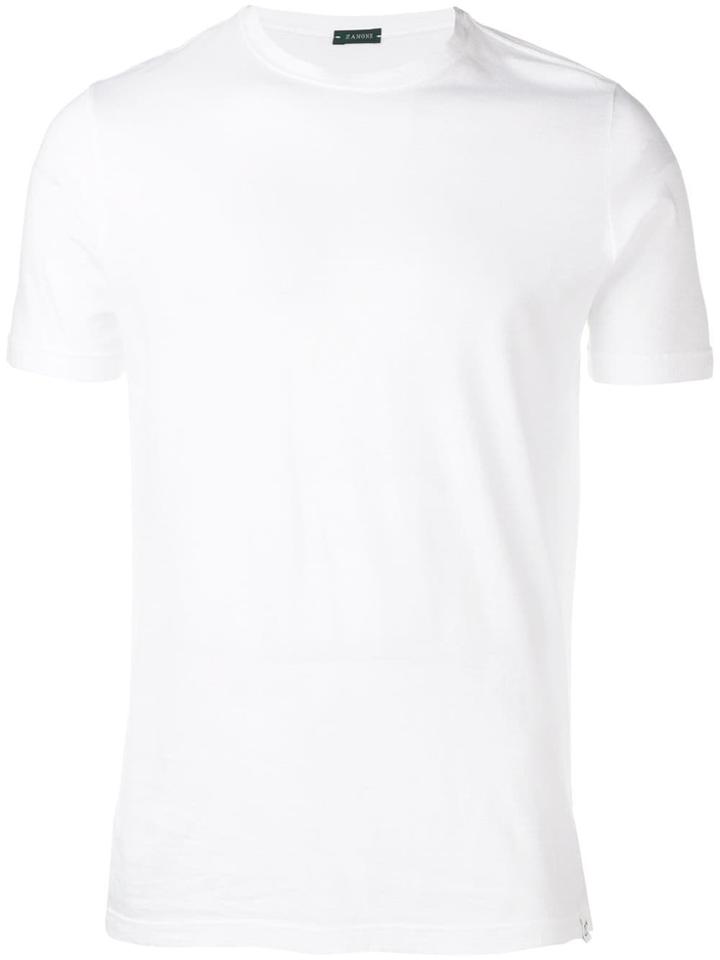 Zanone Short Sleeve T-shirt - White