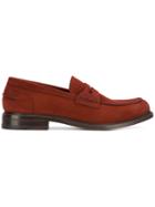 Berwick Shoes Classic Slip-on Loafers - Brown