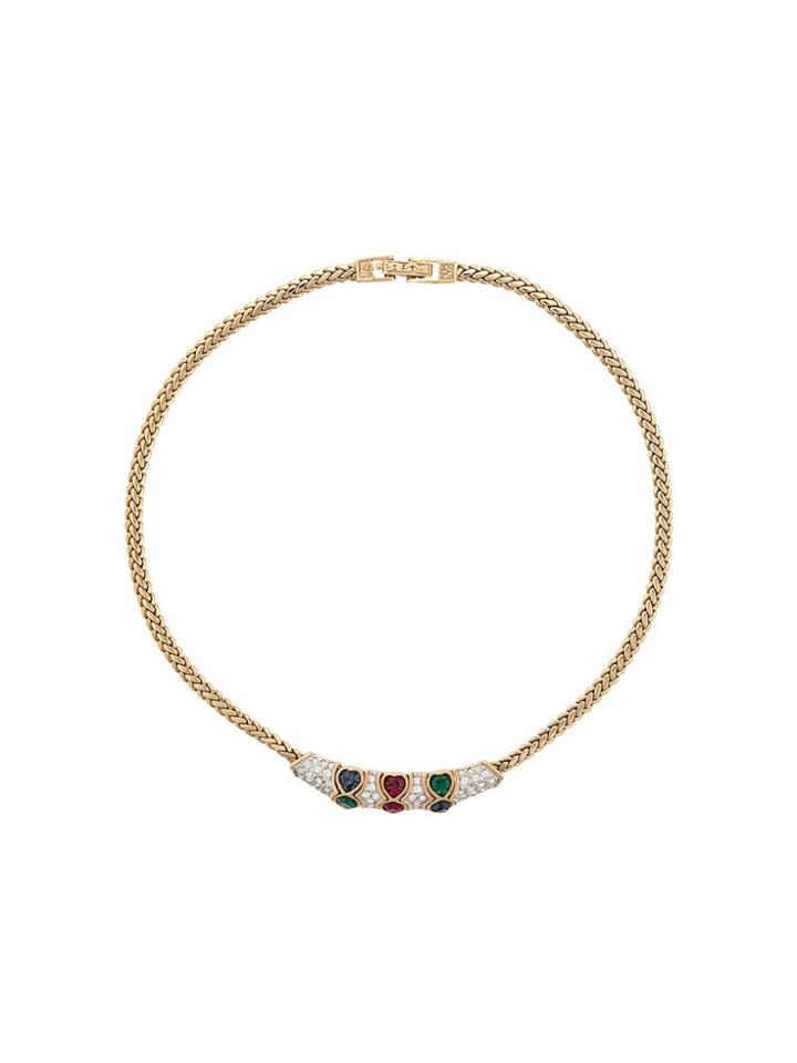 Susan Caplan Vintage 1980s Attwood & Sawyer Necklace - Gold