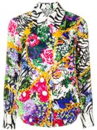 Rixo London Andrea Printed Shirt - Black