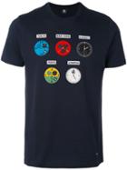 Ps By Paul Smith - Speed Print T-shirt - Men - Cotton - M, Blue, Cotton