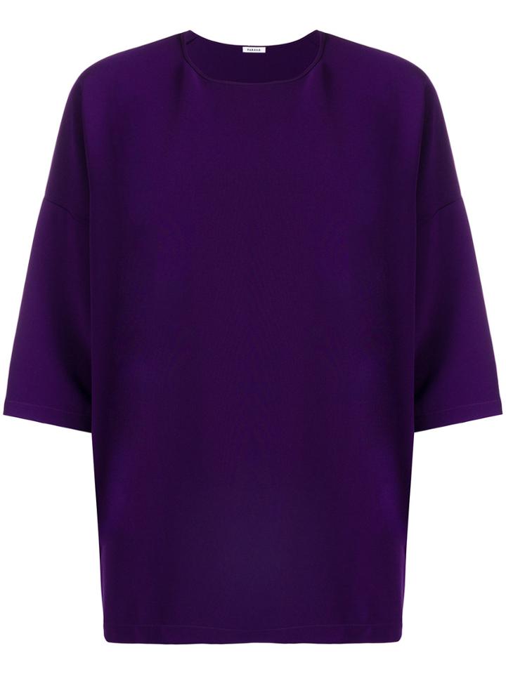 P.a.r.o.s.h. Loose-fit T-shirt - Pink & Purple