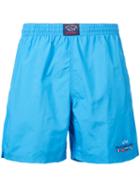Paul & Shark - Stretch Waist Swim Shorts - Men - Nylon/polyester - M, Blue, Nylon/polyester