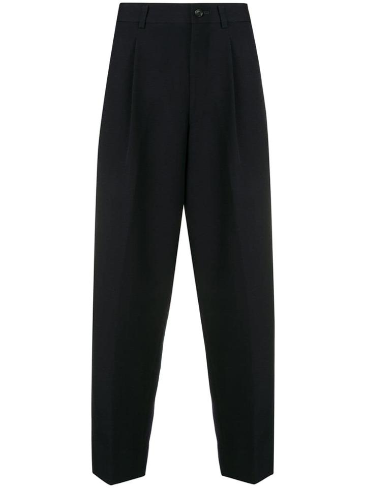 Comme Des Garçons Homme Plus Tapered Trousers - Blue