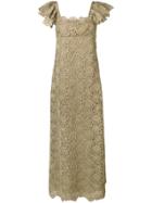 Valentino Beauty And The Beast Dress - Gold