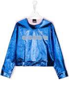 Diadora Junior Teen Colour-block Logo Sweatshirt - Blue