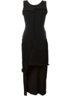 Y's Michiko X Y's Fitted Knit Dress, Women's, Size: 2, Black, Acrylic/polyester/wool