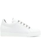 Balmain Eyelet Low-top Sneakers - White