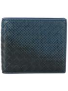 Bottega Veneta Gradient Spotted Wallet - Blue