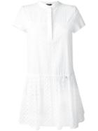 Twin-set Broderie Anglaise Flared Dress