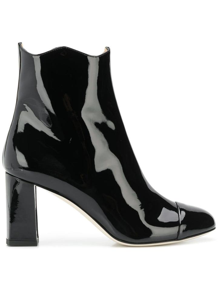 Francesca Bellavita Lolita Ankle Boots - Black