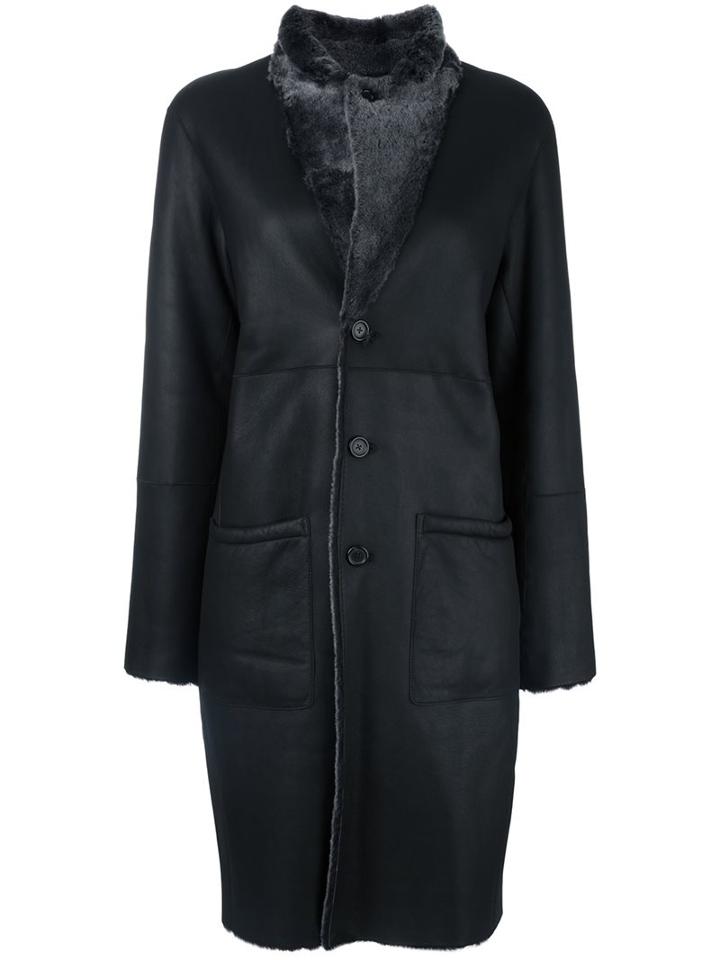 Joseph Button Down Coat
