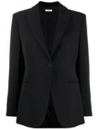 P.a.r.o.s.h. Fitted Single-breasted Blazer - Black