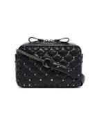 Valentino Black Rockstud Spike Cross-body Bag