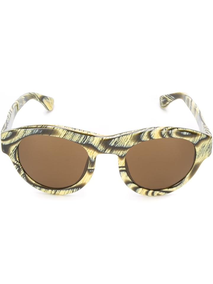 Linda Farrow Gallery Angular Frame Sunglasses