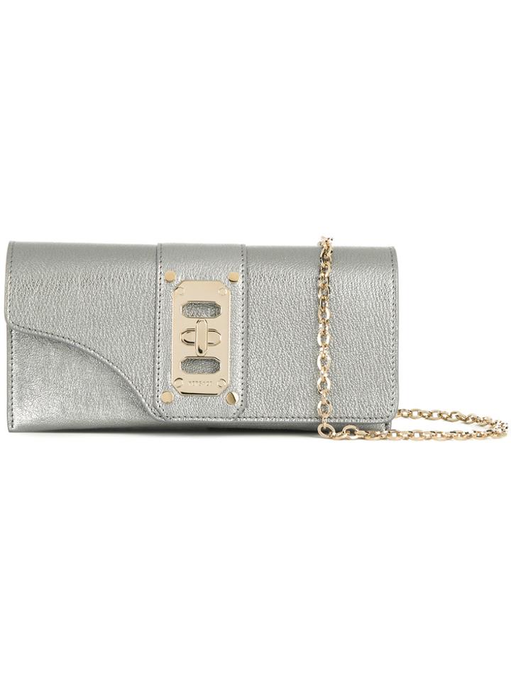 Versace Metallic Clutch