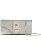 Versace Metallic Clutch