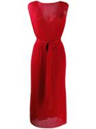 Missoni Tie Waist Dress - Red
