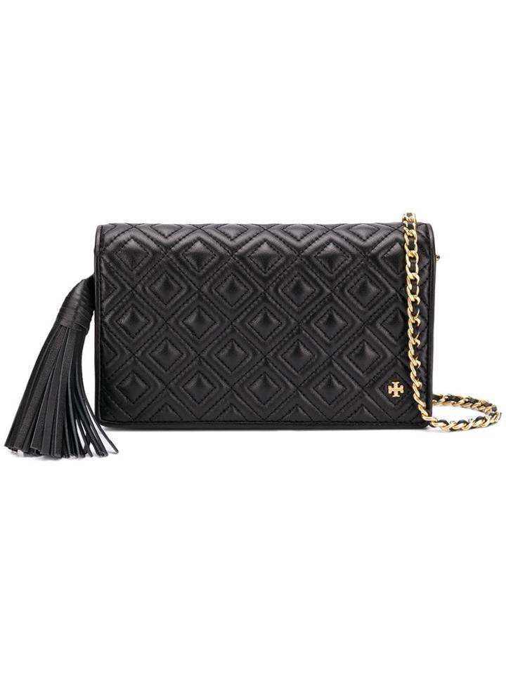Tory Burch Fleming Cross Body Bag - Black