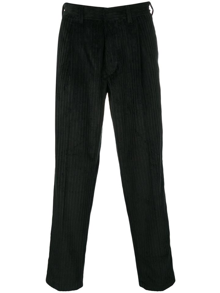 The Gigi Tonga Corduroy Trousers - Black