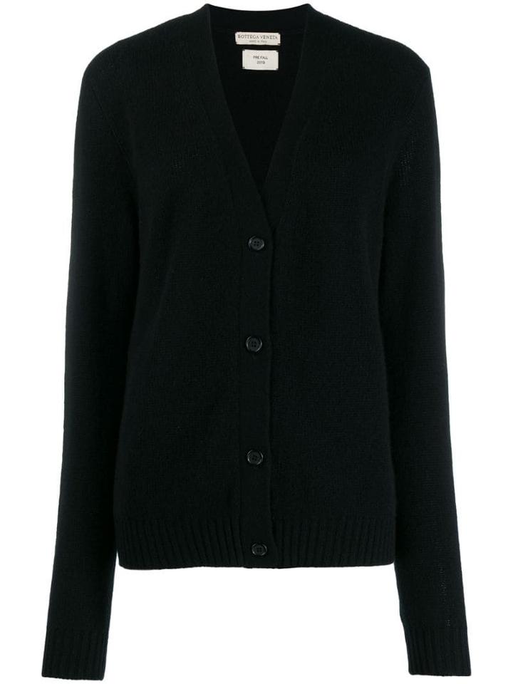 Bottega Veneta V-neck Cardigan - Black