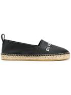 Givenchy Logo Espadrilles - Black