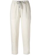 Le Tricot Perugia Slouch Trousers - Nude & Neutrals