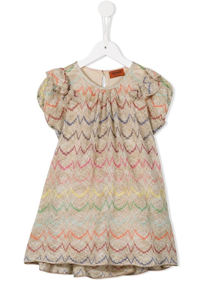 Missoni Kids Zig-zag Knitted Dress, Toddler Girl's, Size: 2 Yrs