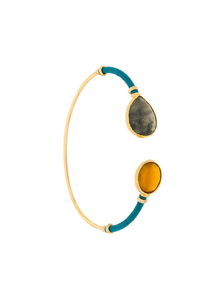 Gas Bijoux Duality Serti Bracelet - Metallic