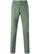 Dondup Printed Pants, Men's, Size: 33, Green, Cotton/spandex/elastane