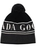 Canada Goose Cg Pom Toq Hat Blk - Black