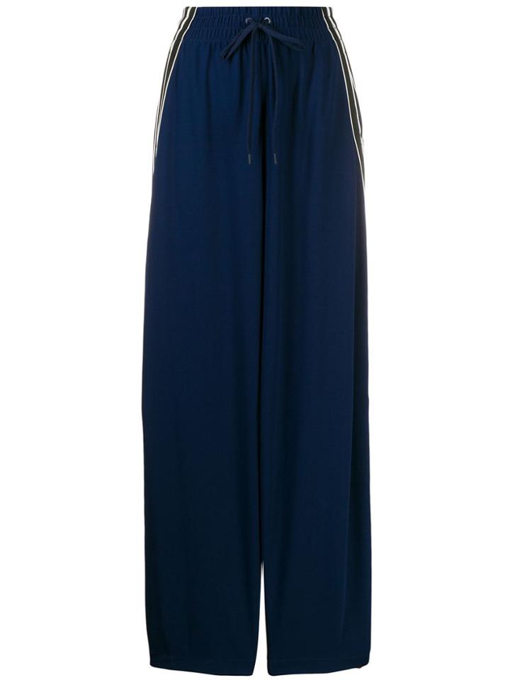 See By Chloé Stripe Detail Track Pants - Blue