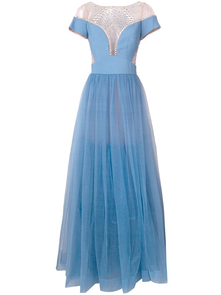 Temperley London Ballerina Show Dress - Blue