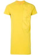 Rick Owens Drkshdw Pocket Short Sleeve T-shirt - Yellow & Orange