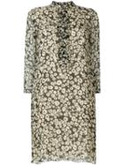 Burberry Pre-owned Georgette Printed Dress - Neutrals