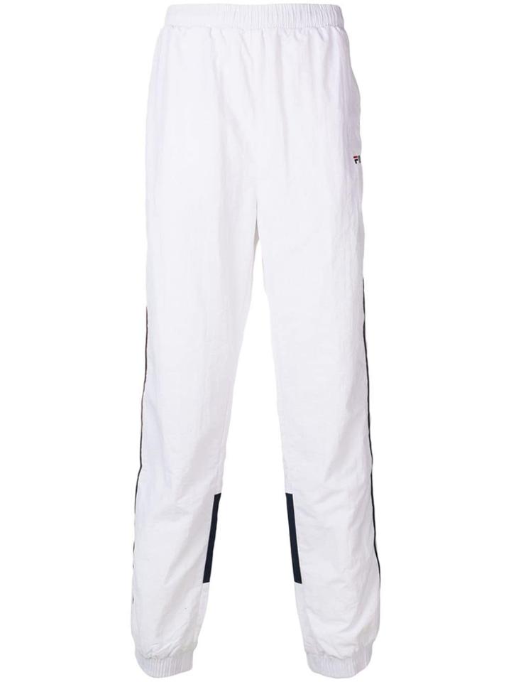Fila Logo Track Pants - White