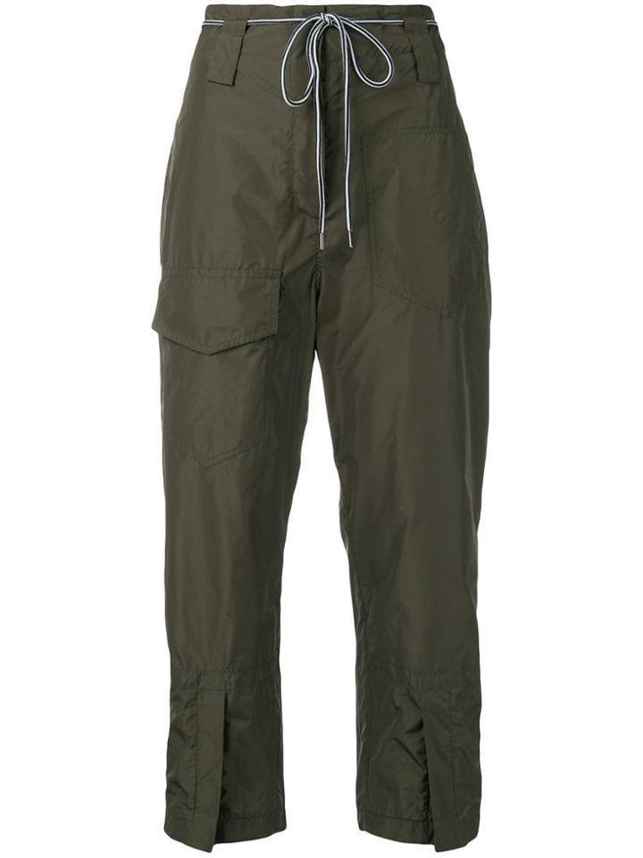 Odeeh Cargo Military Trousers - Green