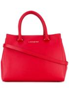 Lancaster - Logo Stamp Tote - Women - Leather - One Size, Red, Leather