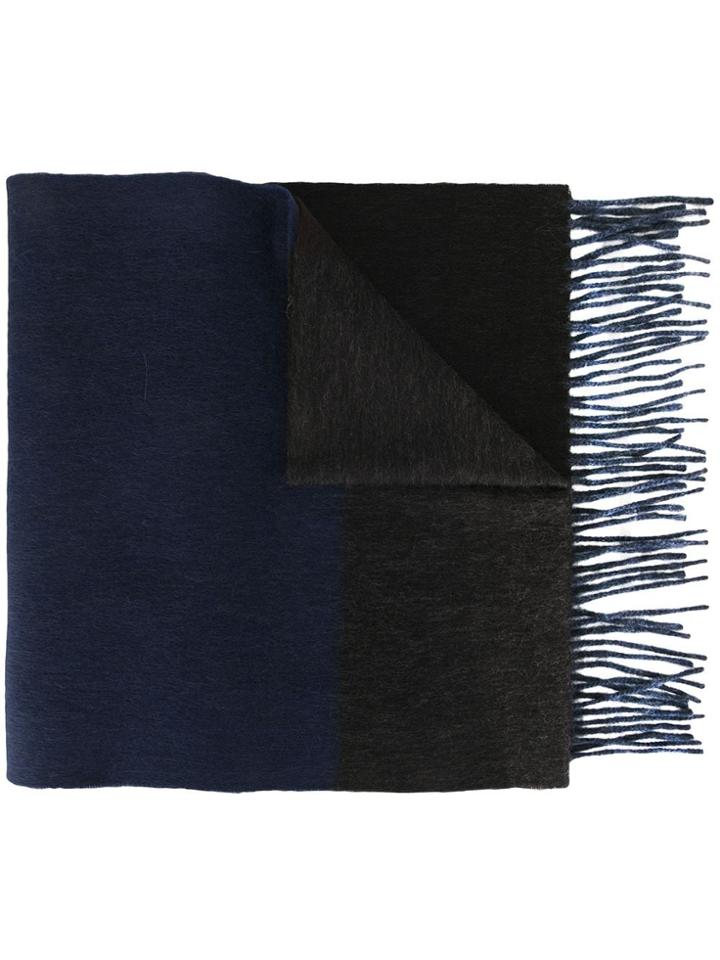 Norse Projects X Begg & Co Striped Scarf - Blue