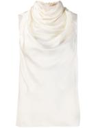 Zimmermann Cowl Neck Vest Top - White