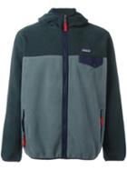 Patagonia Colour Block Zipped Fleece, Men's, Size: Large, Green, Polyester