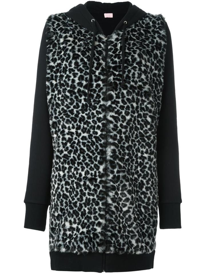 Giamba Animal Print Long Hoodie