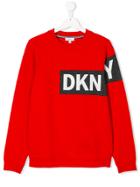 Dkny Kids Logo Sweatshirt - Red