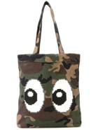 Mostly Heard Rarely Seen 8-bit Eyez Tote - Green