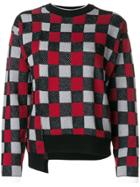 Marni Checkered Sweater - Black