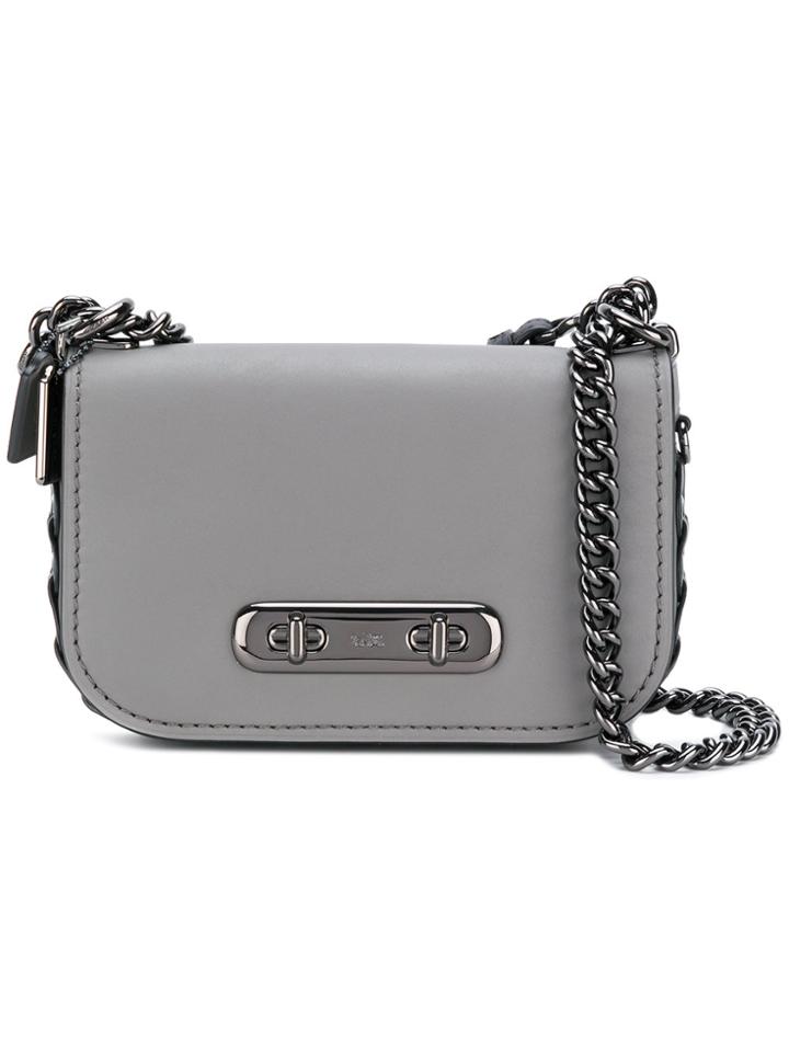 Coach Swagger 20 Cross Body Bag - Grey