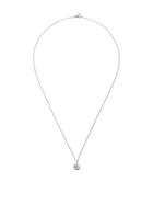 De Beers 18kt White Gold My First De Beers Aura Diamond Pendant